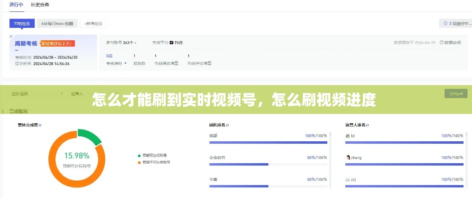 怎么才能刷到实时视频号，怎么刷视频进度 