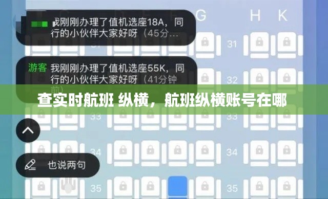 查实时航班 纵横，航班纵横账号在哪 