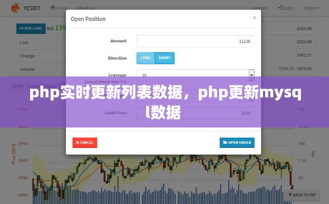 php实时更新列表数据，php更新mysql数据 