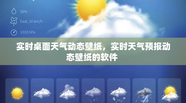 实时桌面天气动态壁纸，实时天气预报动态壁纸的软件 