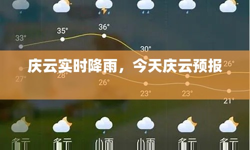 庆云实时降雨，今天庆云预报 