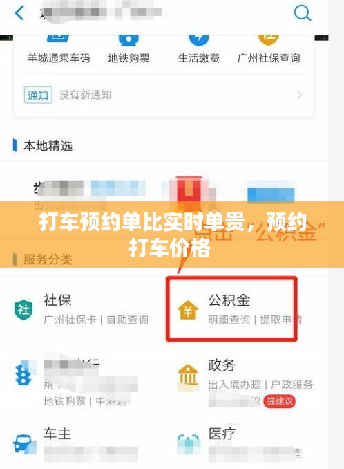 打车预约单比实时单贵，预约打车价格 