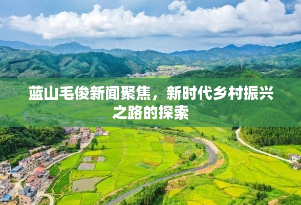 蓝山毛俊新闻聚焦，新时代乡村振兴之路的探索