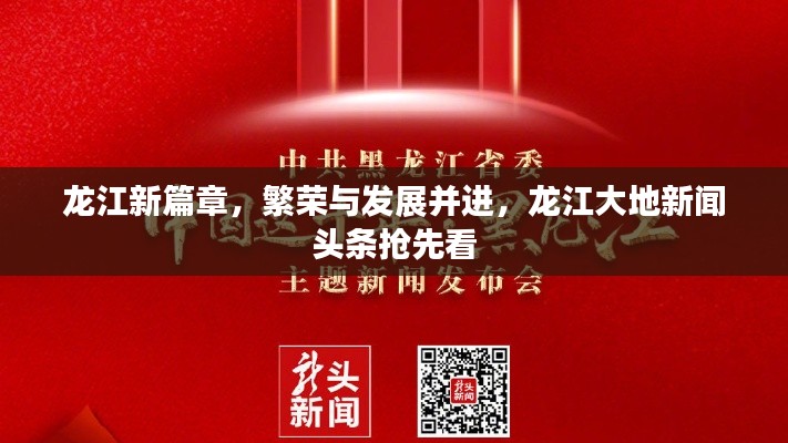 龙江新篇章，繁荣与发展并进，龙江大地新闻头条抢先看