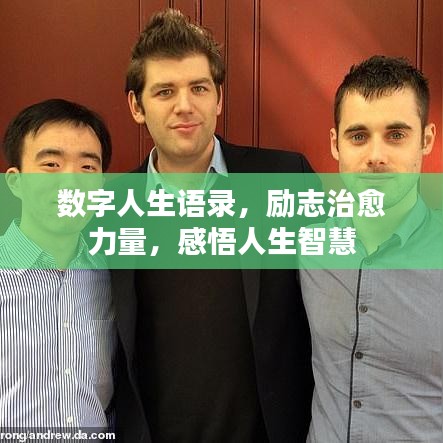 数字人生语录，励志治愈力量，感悟人生智慧