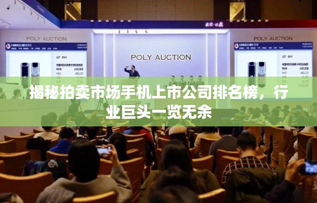 揭秘拍卖市场手机上市公司排名榜，行业巨头一览无余