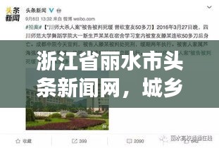 浙江省丽水市头条新闻网，城乡资讯速递，最新动态一网打尽