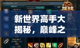 新世界高手大揭秘，巅峰之战的荣耀排名榜！