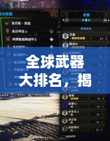 全球武器大排名，揭秘世界各国武器实力榜单！