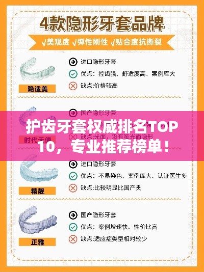 护齿牙套权威排名TOP10，专业推荐榜单！
