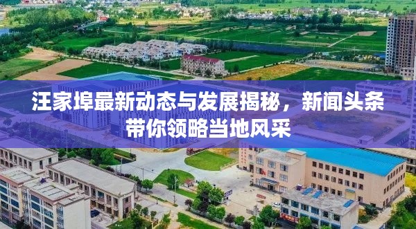 汪家埠最新动态与发展揭秘，新闻头条带你领略当地风采