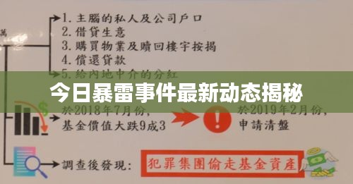 今日暴雷事件最新动态揭秘