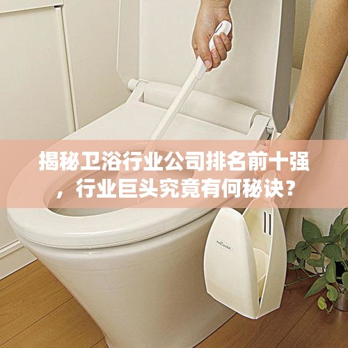 揭秘卫浴行业公司排名前十强，行业巨头究竟有何秘诀？