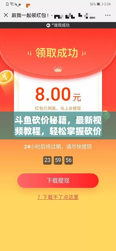 斗鱼砍价秘籍，最新视频教程，轻松掌握砍价技巧！