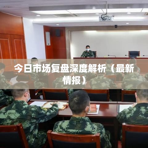 今日市场复盘深度解析（最新情报）